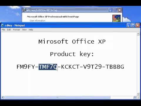 Serial key for office 2003 professional